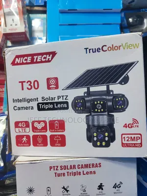 Nice Tech T30 Intelligent Solar PTZ Camera.