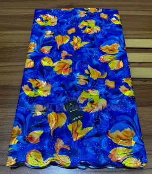 Embroidered Cotton Material