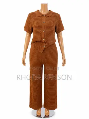 Two Pieces Set - Brown