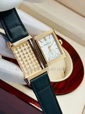 High Quality Luxury Jaeger-LeCoutlre Genuine Leather Wristwatch