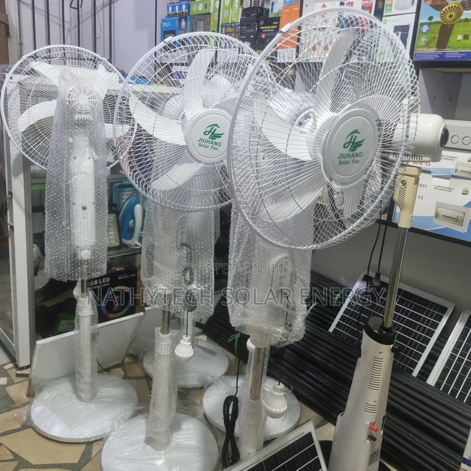 Solar Standing Fan
