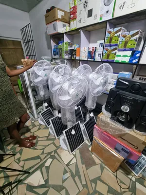 Solar Standing Fan