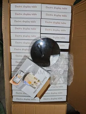 360° Rotating Display Mirror Turn Table Uses Battery Too Size 20cm