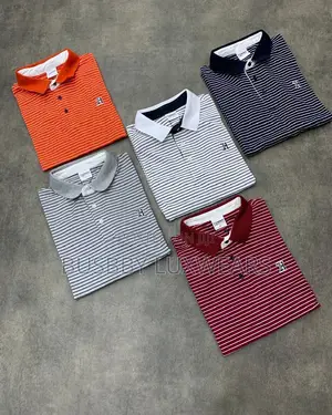 Tommy Hilfiger Stripped Collar Neck T-Shirt
