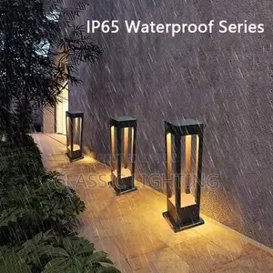 Aluminum Fixture for Pool Gate Yard Deck Lawn Lanterns Outdoor Light