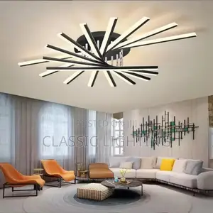 Modern LED Ceiling Light Bedroom Atmosphere Duplex Villa Hall Nordic