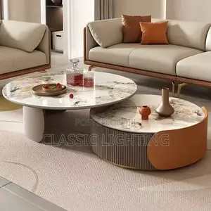 Coffee Tables Marble European Glam Nordic Luxury Trendy Coffee Tables