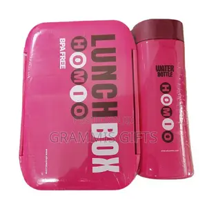 Lunch Box Set With Bottle