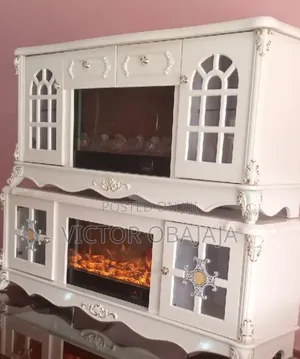 Fire Flame TV Stand