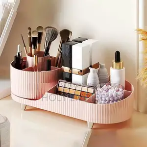 Rotating Makeup Organizer,Large Capacity Cosmetic Display Case,