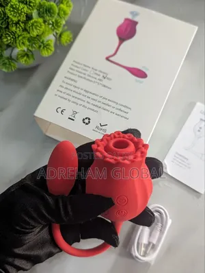 New 2in1 Rose Sucking Vibrator + Jumping Egg Shaker