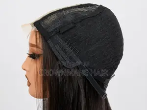 Bone Straight Human Hair Wig 22–24–26 Inches – 2x6 Lace Closure