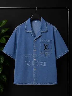 Men’s Jean Shirt | Stylish Denim Shirt
