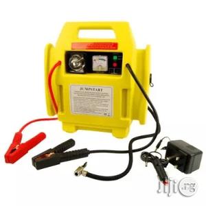 12v Portable Car Jump Starter Air Compressor Battery