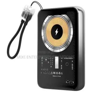 Porodo Arcadevolt 5000mAh MagSafe Power Bank - Black