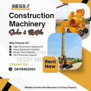 Concrete Mixer Machine With Hoist