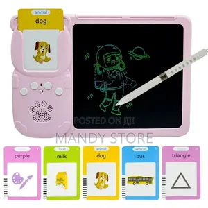 Educational Toy Talking Flash Cards Writing Board Writing Drawing Tab