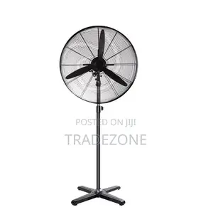Maxi Standing Industrial Fan 30 Inch Black | KFS-750