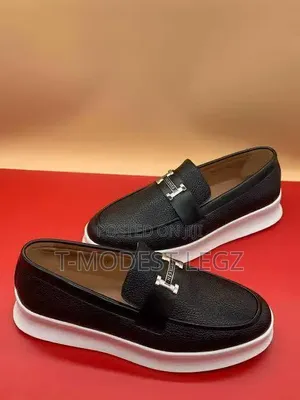 Premium Quality White Sole Hermes Men's Slip On