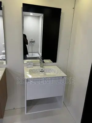 Roca Tura Vanity Wash Hand Cabinet With Open Lower Shelf