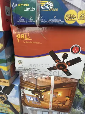 Orl Ceiling Fan Shortblade 24”