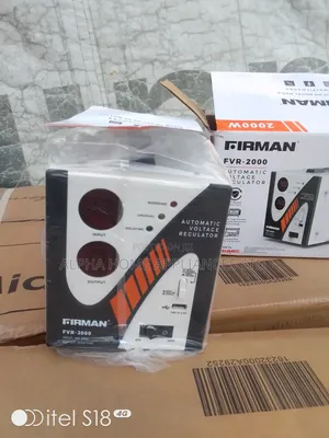 Fireman Automatic Voltage Regulator 2000W White Colour