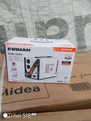 Fireman Automatic Voltage Regulator 2000W White Colour