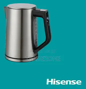 Hisense Kettle 1.7L Black Digital 2200W (H17KSSS3)