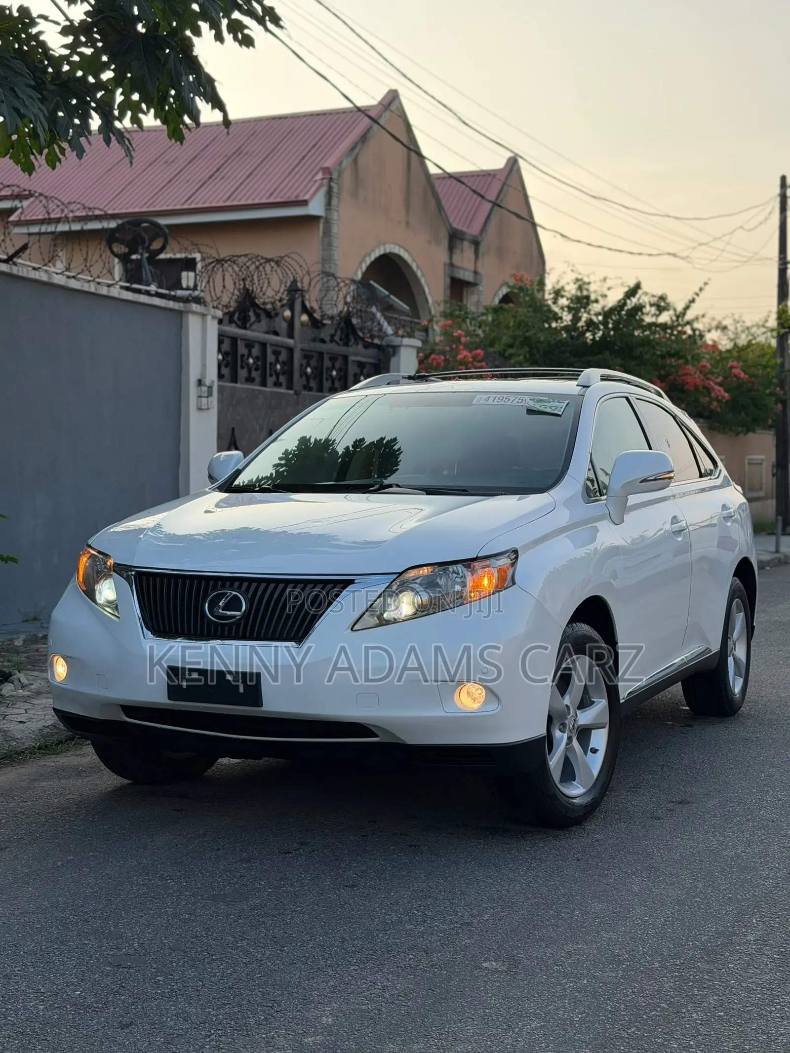 Lexus RX 2012 White