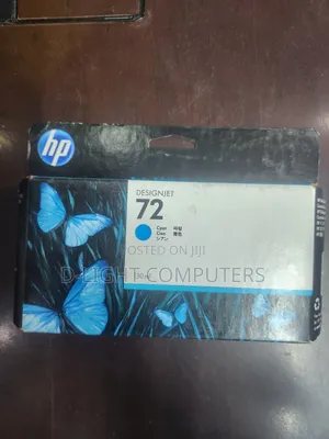 HP 72 Cyan DesignJet Ink Cartridge (C9371A)