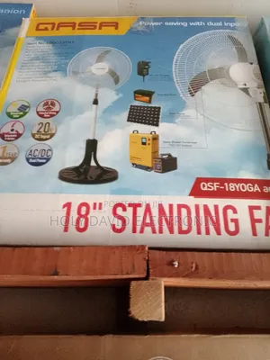 QASA 18 Inches AC/DC Standing Fan