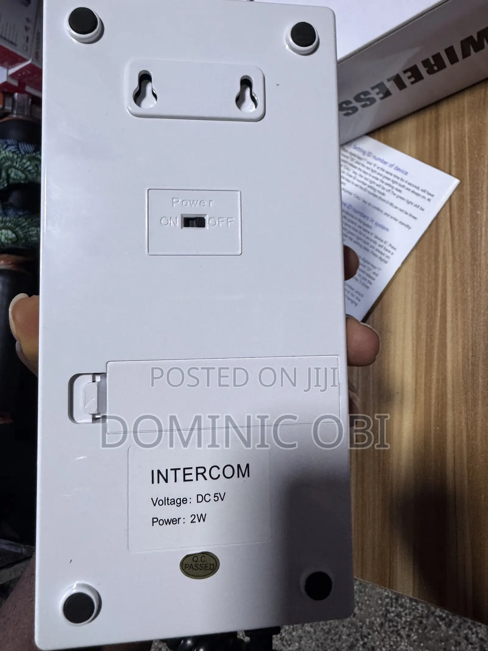 Wireless Intercom Non Display