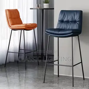 Nordic Bar Stool High Chair for Kitchen Island Countertop Bar Table