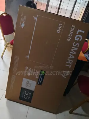Quality 55" Smart Led TV With Prime Video Connectivity+netflix+youtube