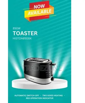Hisense 850W Bread Toaster | HISTOA850BK