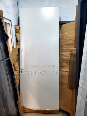 3ft by 2.4 (840) Hard-Core White Wooden Door