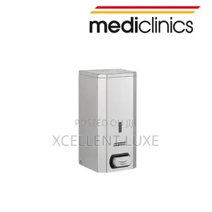 Mediclinics 1liter Manual Liquid Soap Dispenser (Stainless Steel)