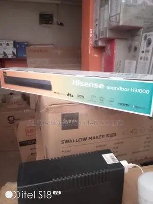 Hisense Sound Bar 120W Black Colour