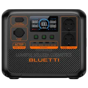 BLUETTI AC70P 1000W Solar Generator – Smart Backup Power Solution