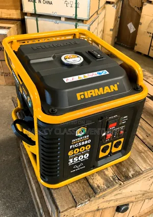 Firman 5.5kVA Inverter Generator–Super Silent Pure Sine Wave Brand New
