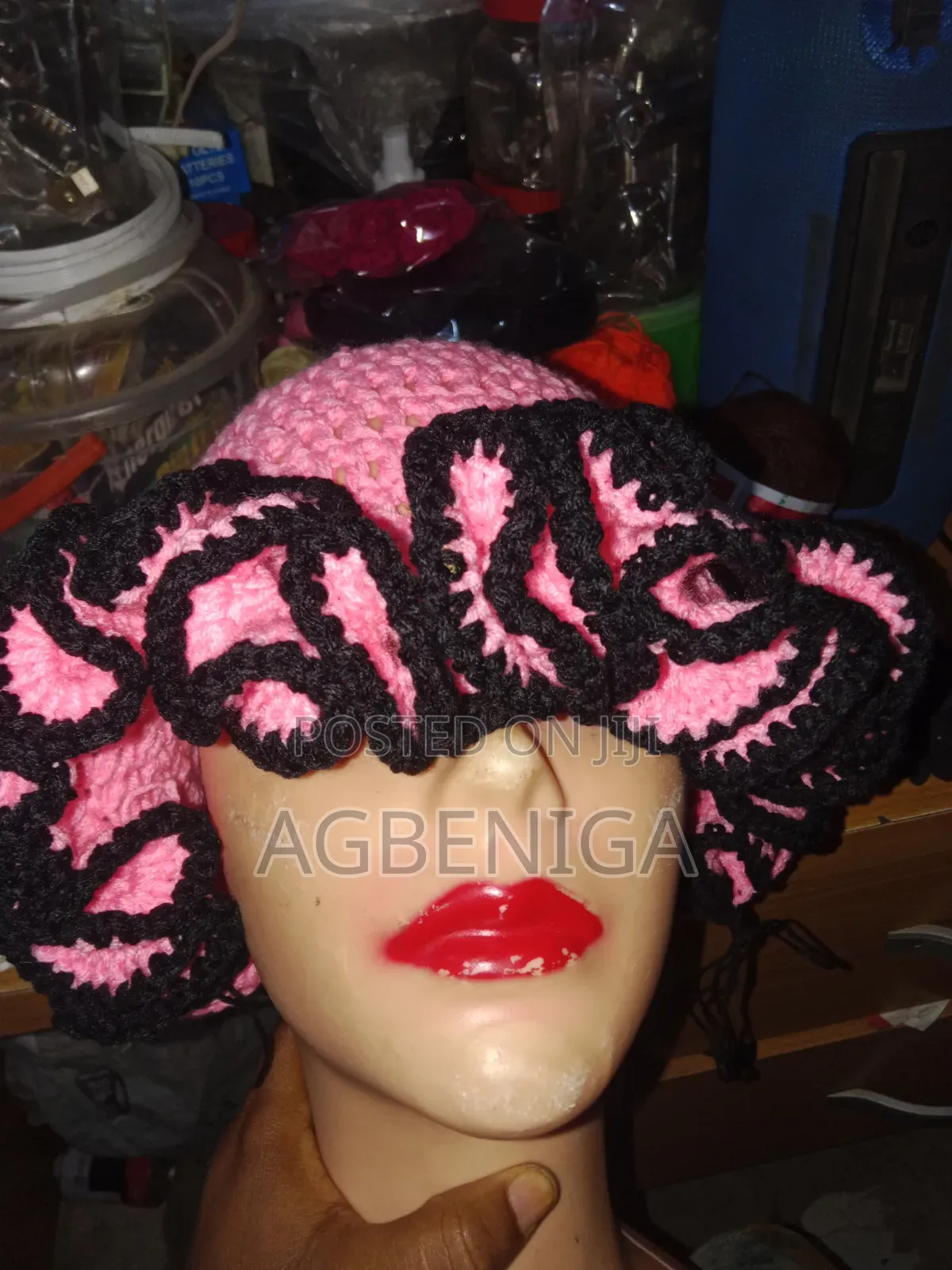 Crochet Ruffle Hat