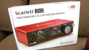 Original Scarlet 2i2 Focusrite Sound Card