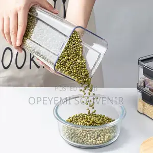 Transparent Plastic Container