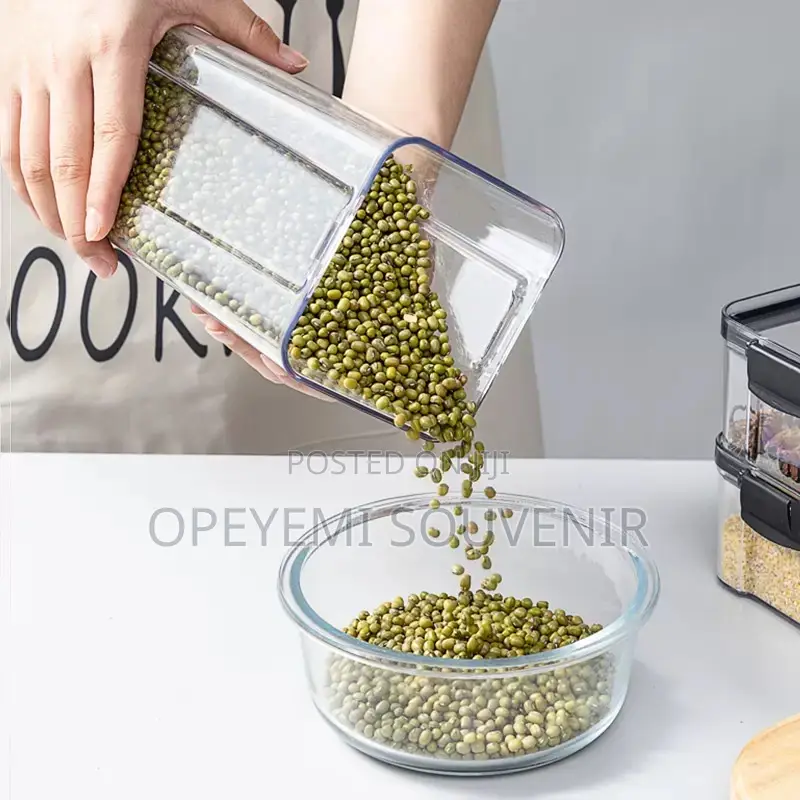 Transparent Plastic Container