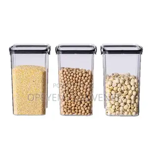 Transparent Plastic Container