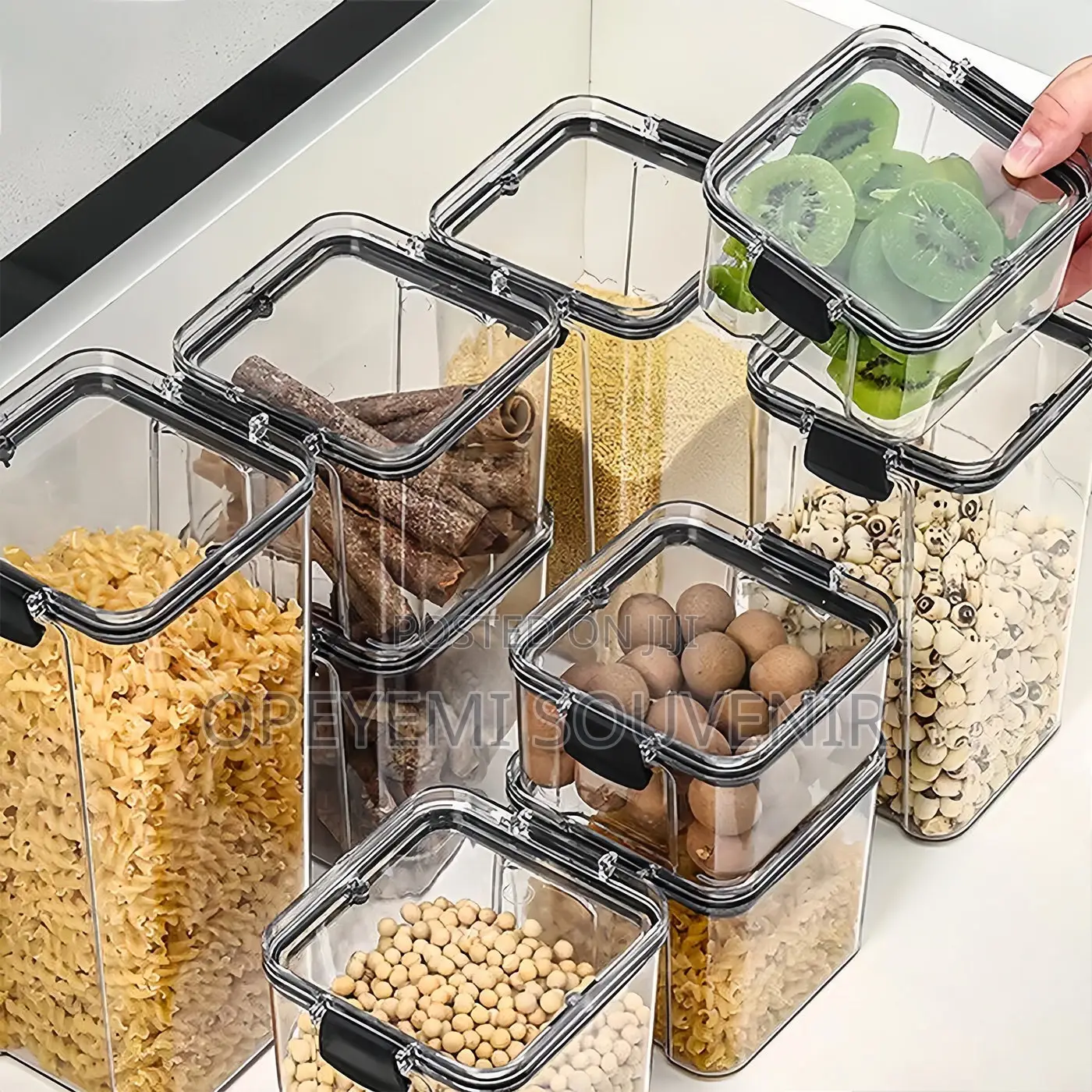 Transparent Plastic Container