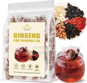 Ginseng Five Treasure Tea (Premium Ginseng Herbal Tea