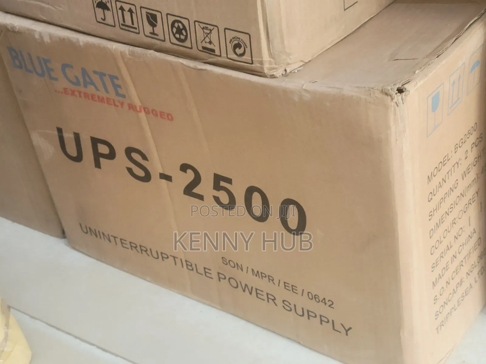 Blue Gate UPS 2500VA (2.5kVA) Uninterruptible Power Supply
