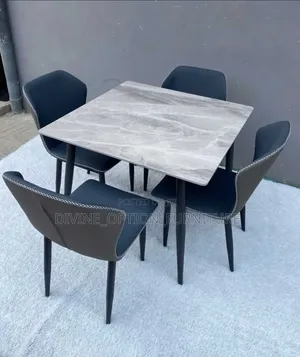 Contemporary Dinning Tables With 4chairs