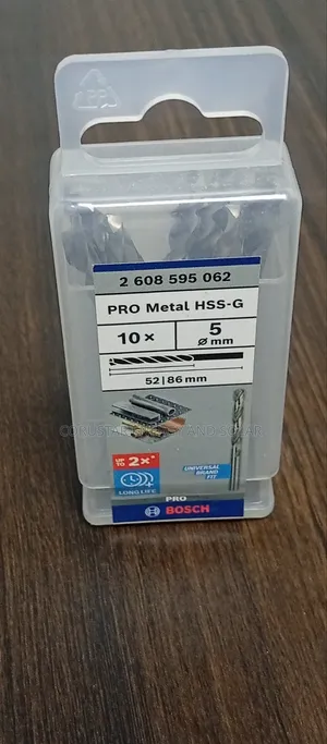 Pro Metal Drilling Bits HSS-G 5mm